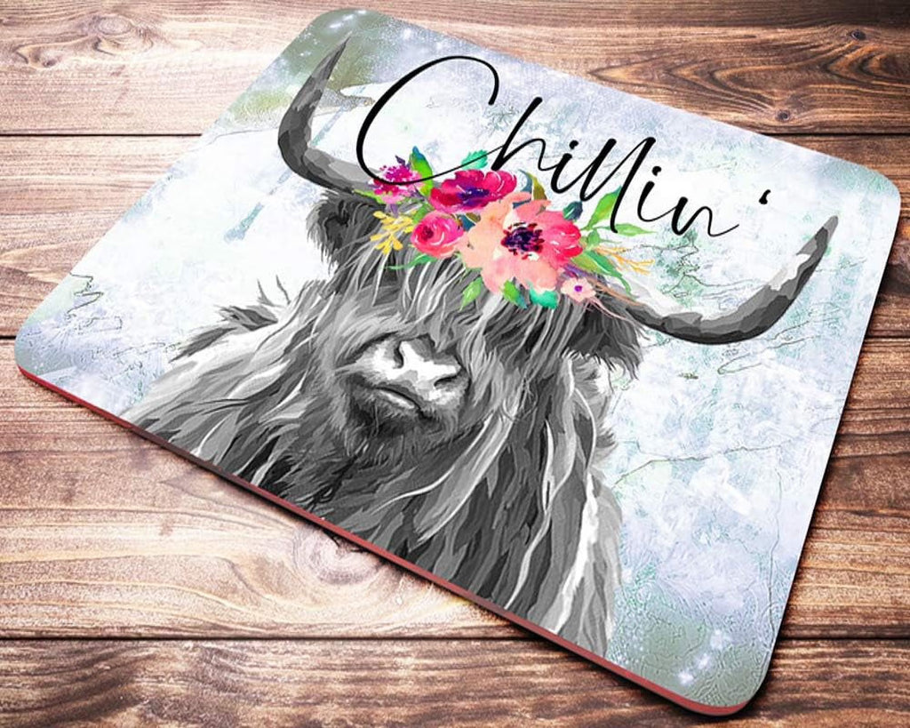 Watercolor Floral Mouse Pad X80855