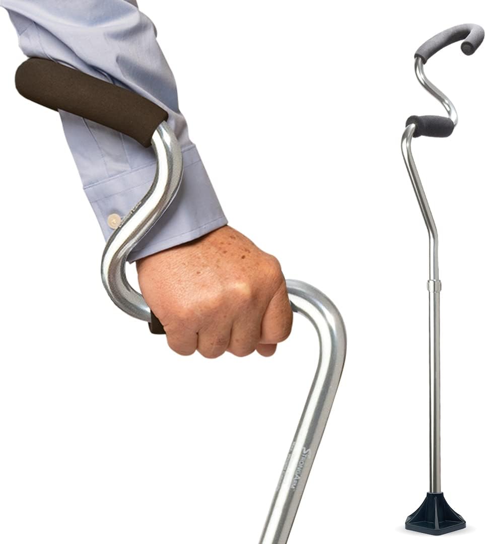 Black Adjustable Walking Cane Pack of 2 B9829