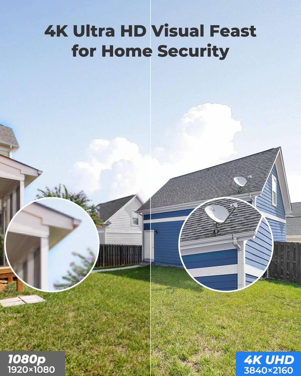 4K Outdoor PoE Dome Surveillance Camera (Pack of 2) T627