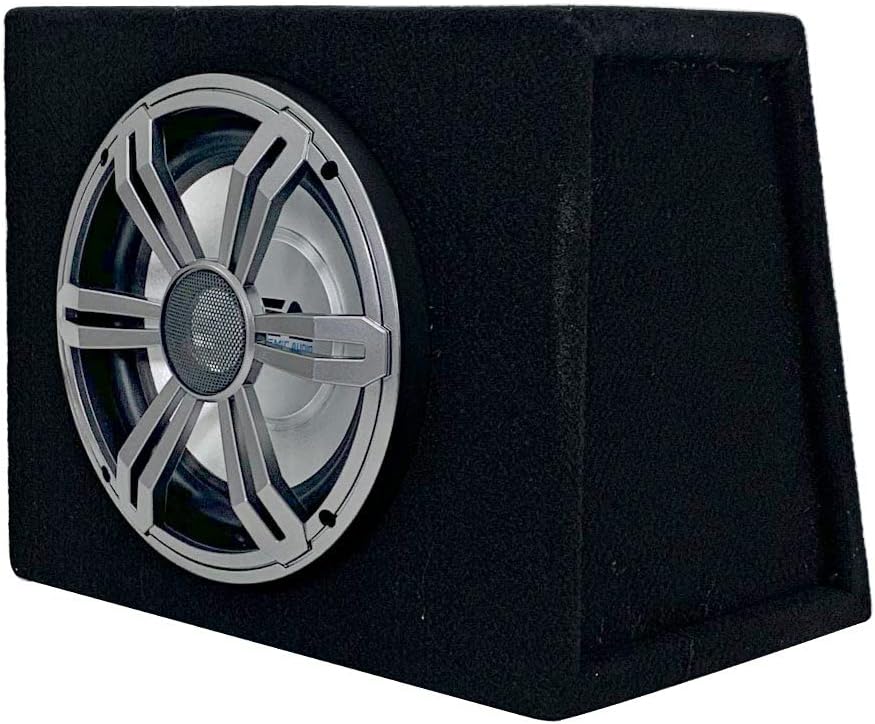 8 Inch 400 Watt Car Audio Subwoofer Enclosure with RGB Illumination J88252