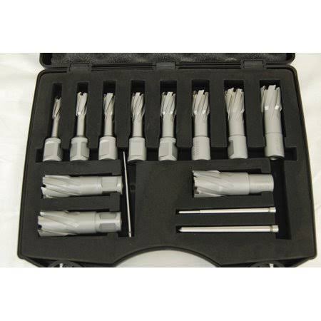 13 Piece Tungsten Carbide Tip Annular Cutter Set of 11 W672991