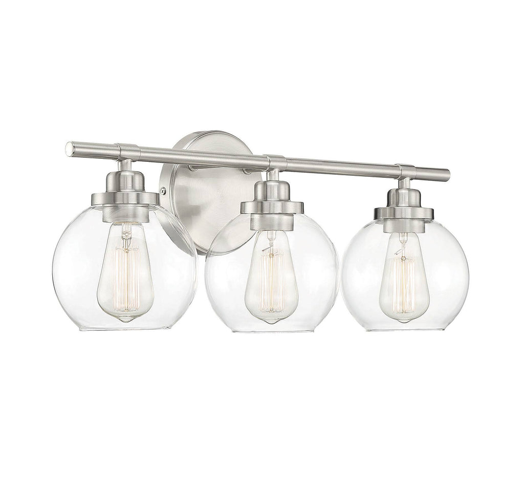 Satin Nickel 3 Light Bath Y53973