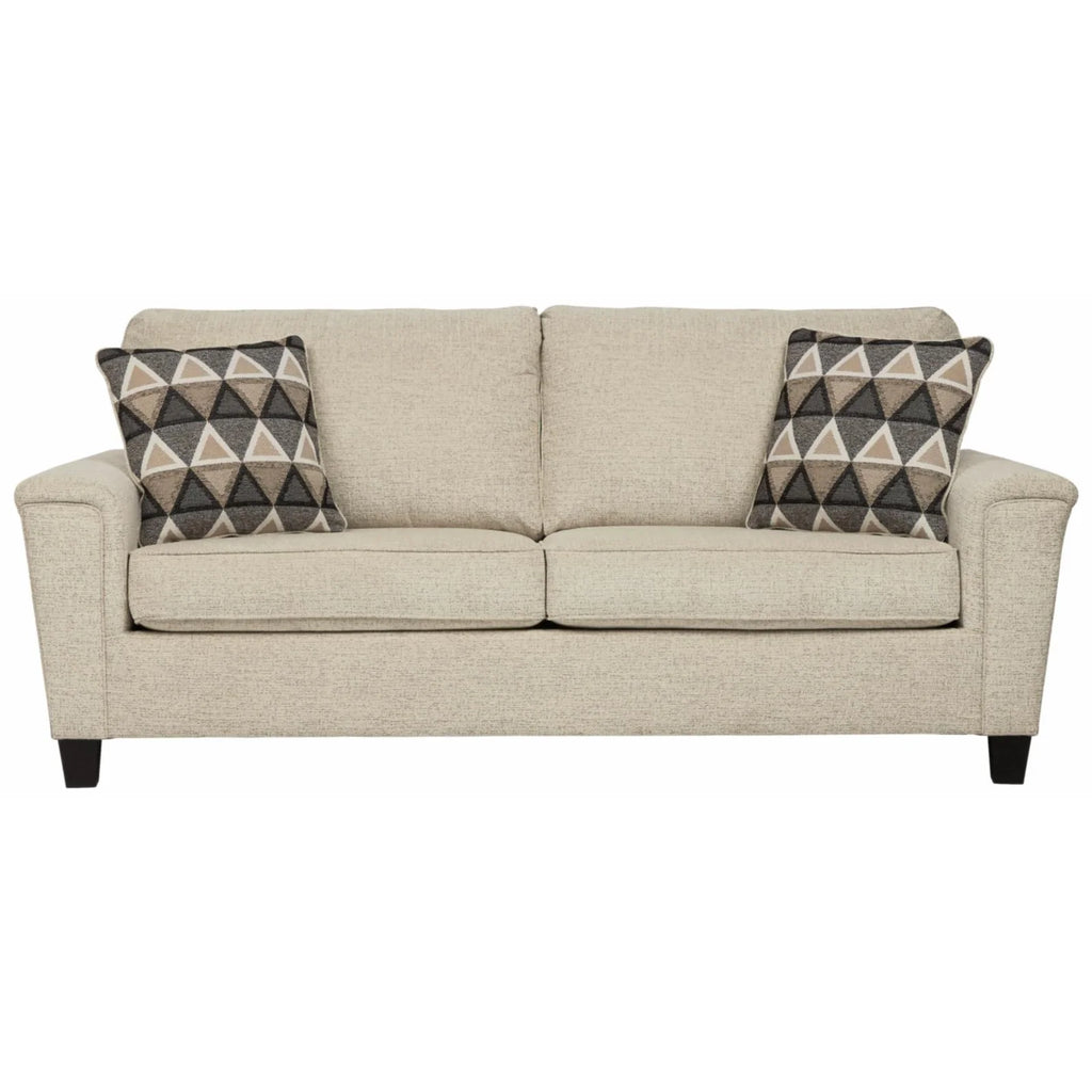 Smoke Gray Fabric Loveseat K545