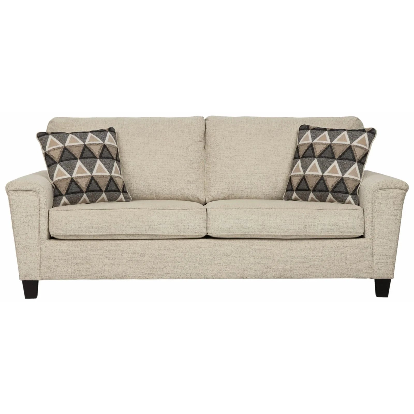 Smoke Gray Fabric Loveseat K545