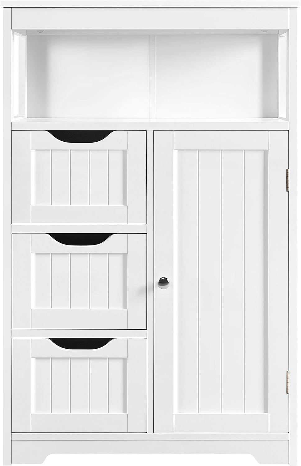 Navy Blue Wooden Bathroom Floor Cabinet C8166