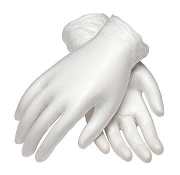 Cleanroom Vinyl Disposable Gloves Small Case F49675