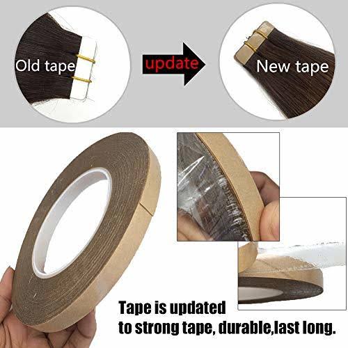 24 inch Tape in Hair Extensions Balayage Dark Brown to Light Brown X361076