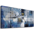 Large Abstract Canvas Wall Art 30x60 H477