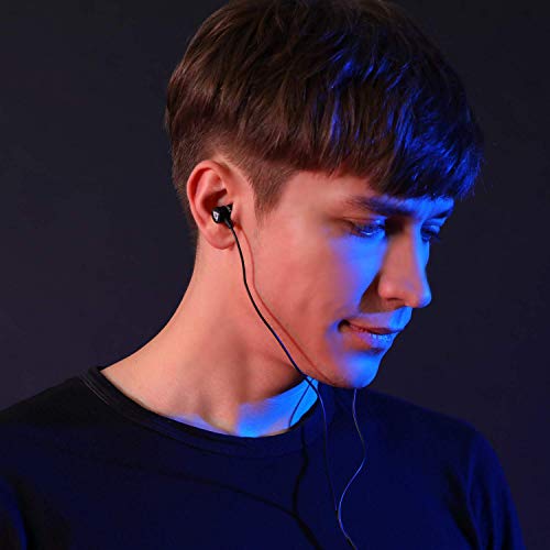Black USB-C Earbuds with Microphone and 3.5 mm Jack N939213