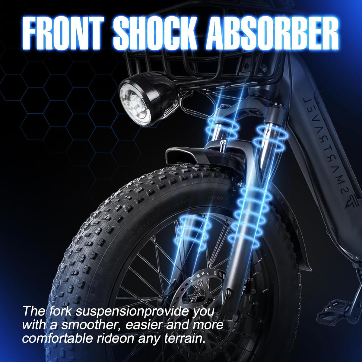 Electric Trike 750W Motor 20" Fat Tire 3 Wheel Electric Bike Dual Removable Batteries V691498