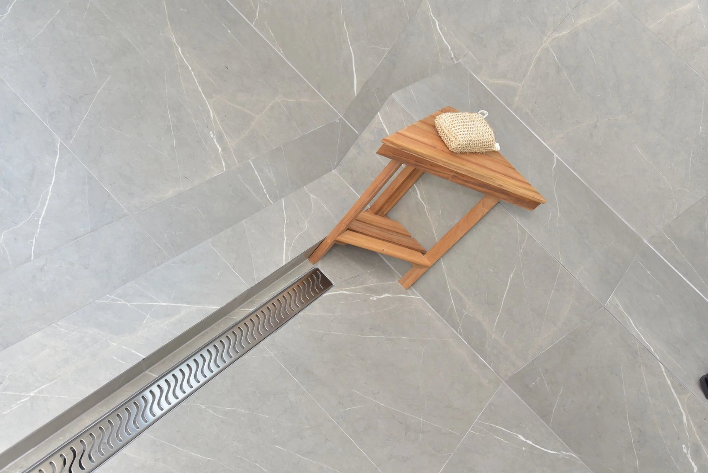 Rectangle Shower Floor Drain with Hair Catcher N411768