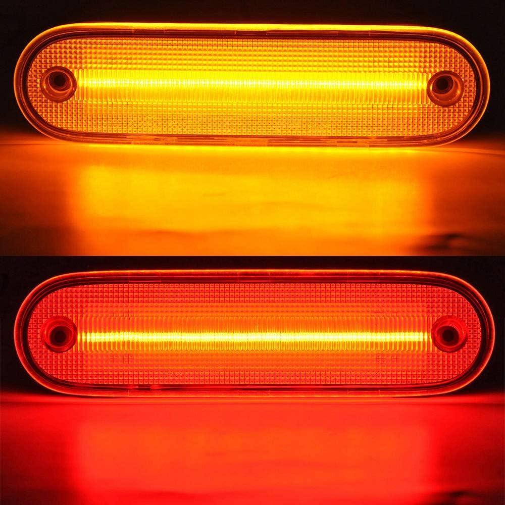 4Pcs Front & Rear LED Side Marker Light For Mazda Miata/MX-5 1990-1997/1999-2005 E49175