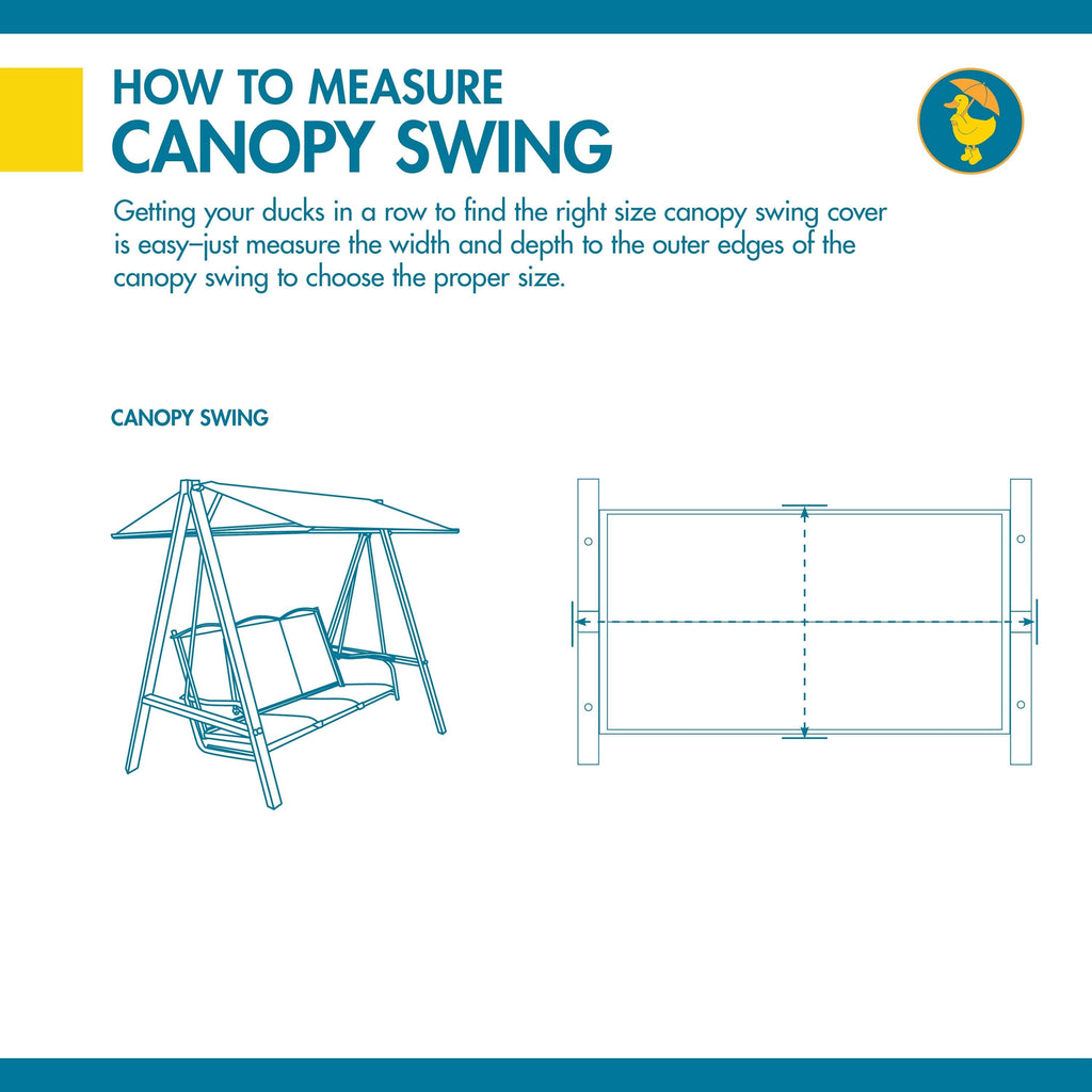 90x22 Canopy Swing Cover G644