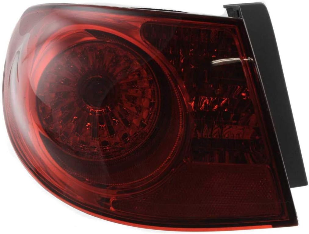 Tail Light Assembly Outer Passenger Side S311