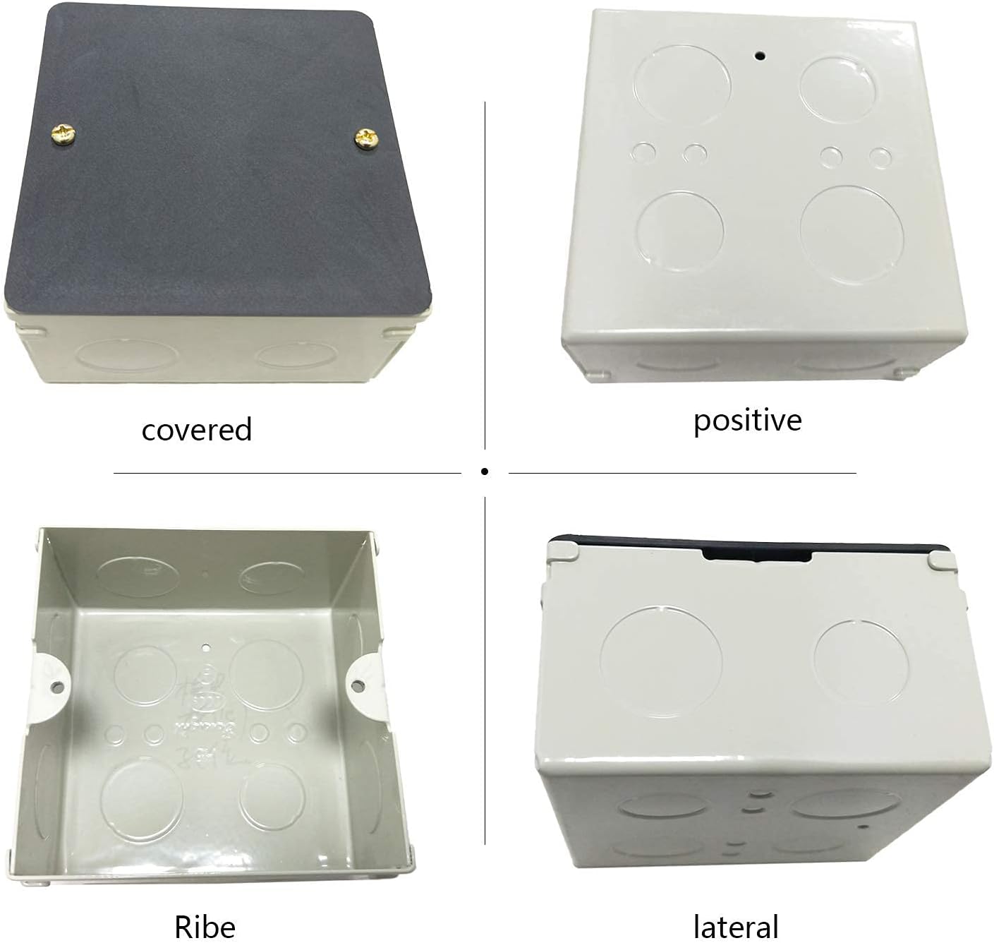 4 Inch Square Electrical Metal Switch Box Z32575