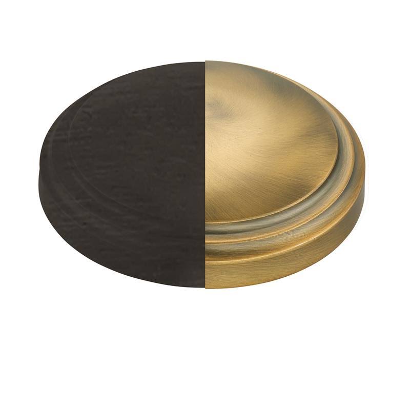 Vintage Black with Warm Brass 4 Light Bath Y6629