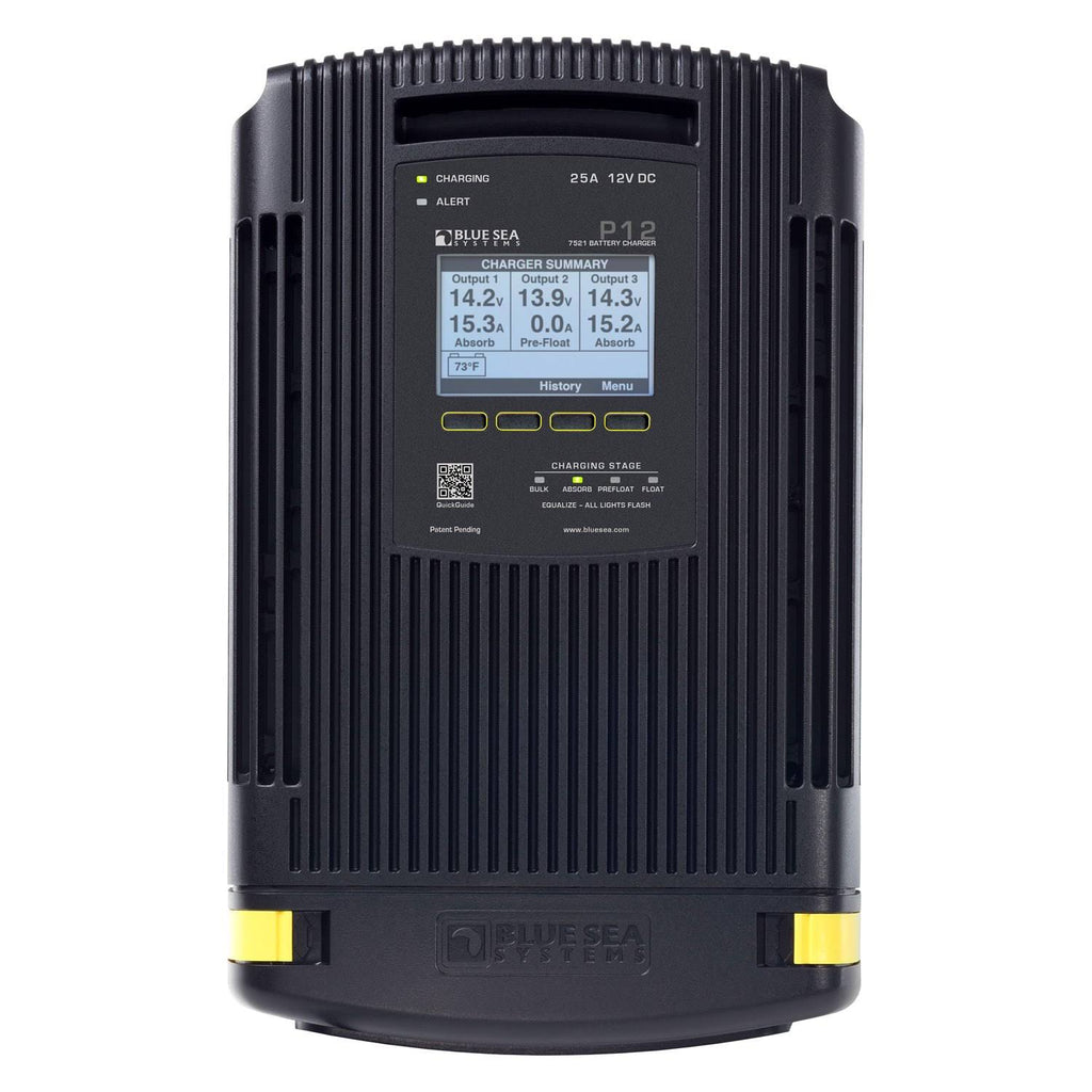 25Amp Three Bank 12VDC Battery Charger J1539
