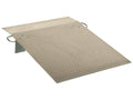Aluminum Hand Truck Dock Plate, 500-Lb. Capacity, 24x22 Length T709