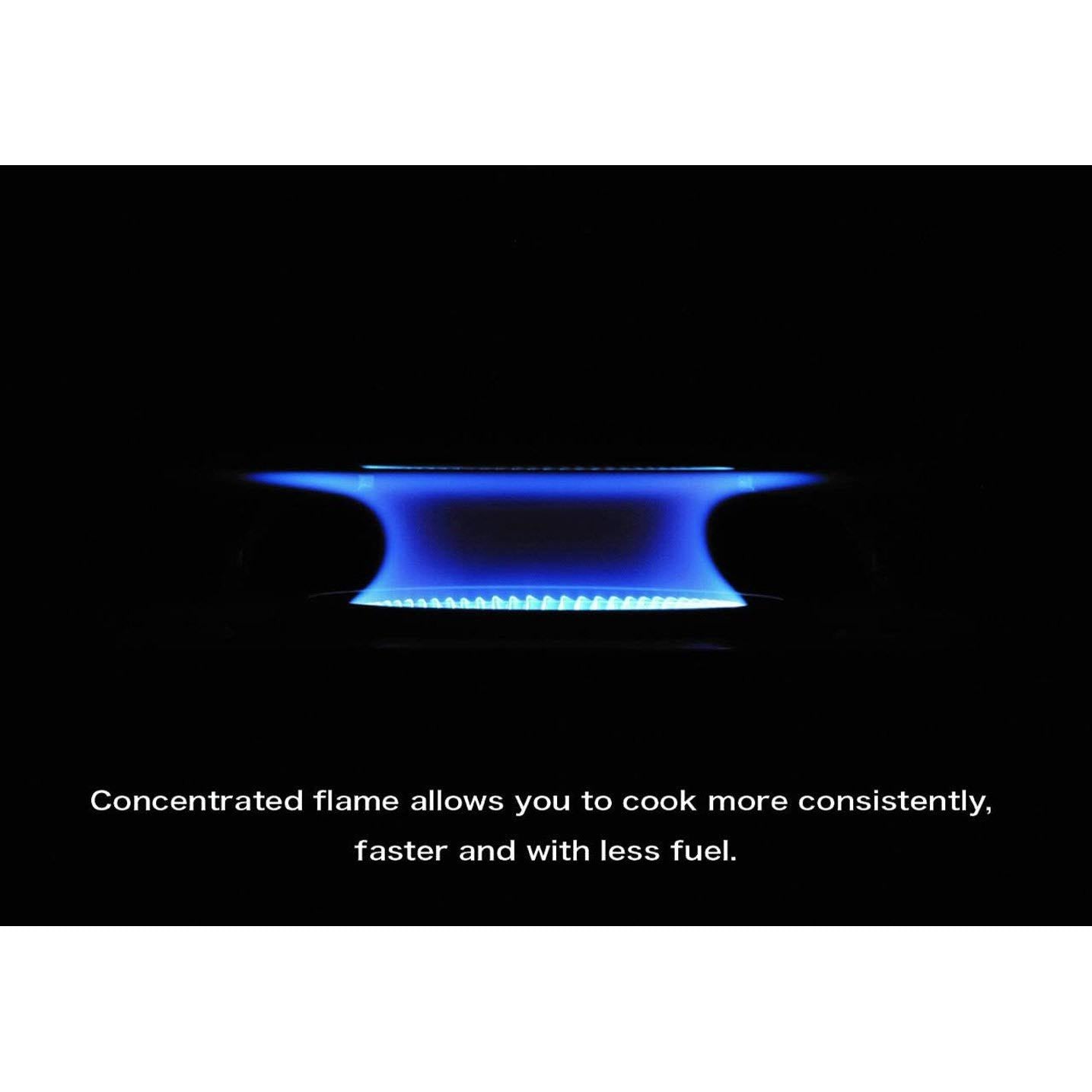 Black Portable Butane Stove Cooktop Q6435
