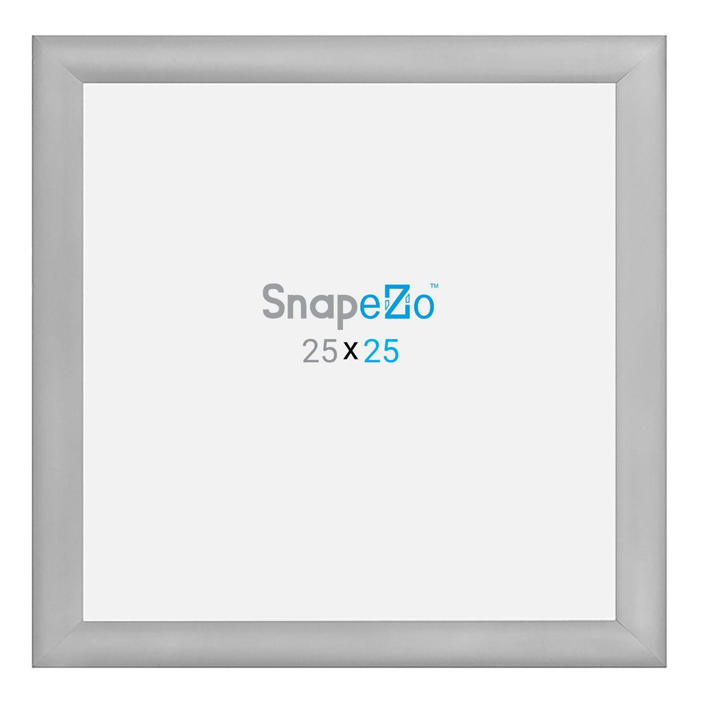 25x25 Silver Snap Frame P8280