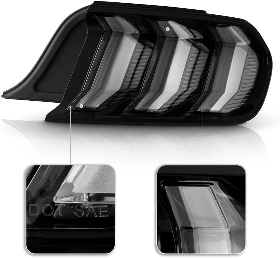 Euro Style LED Tail Lights Pair Left+Right M756