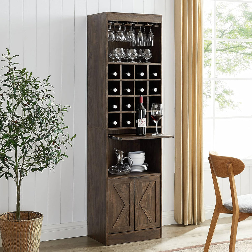 Grey Wash Bar Cabinet Q1112
