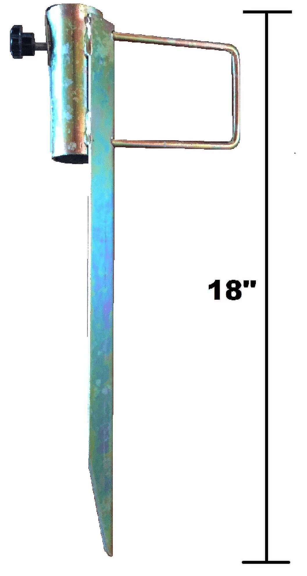 18" Long 1" Diameter Canopy Foot Stake Holder A35102