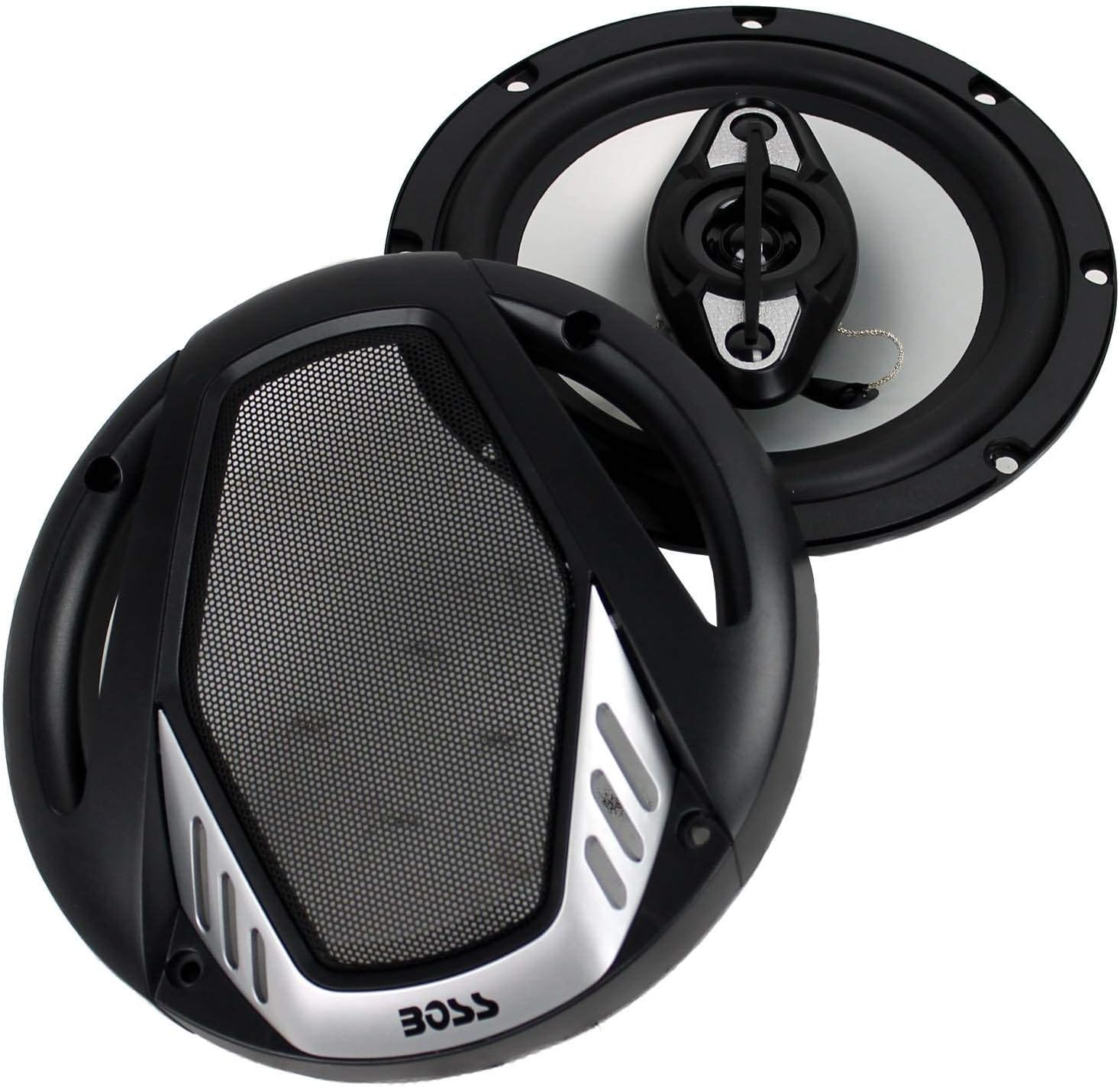 Onyx 6.5 Inch 400 Watt 4-Way 4 Ohm Full Range Car Audio Coaxial Speakers J47219