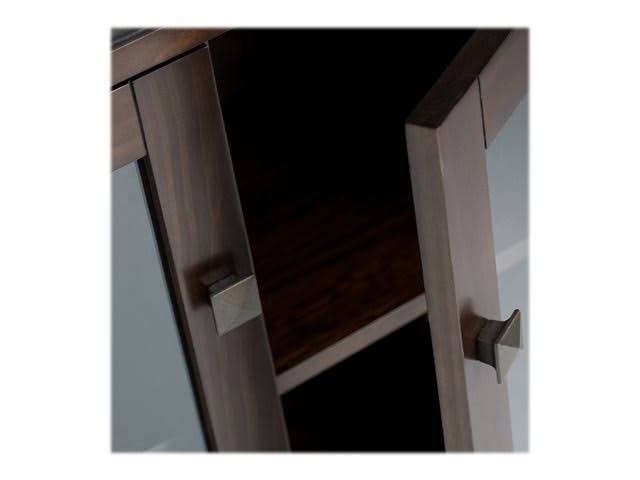 Coffee Brown Low Storage Cabinet T65524