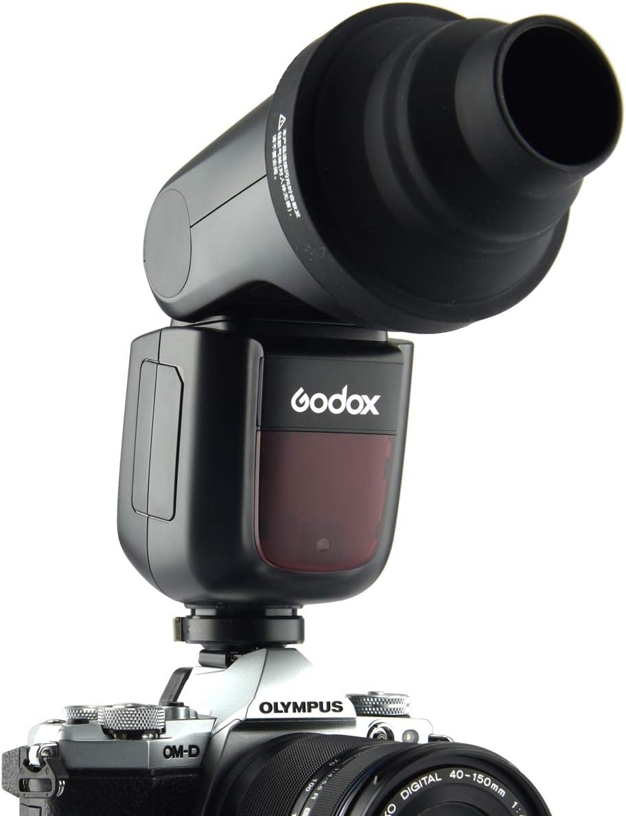 Round head Camera Speedlight with Li-ion battery D2817