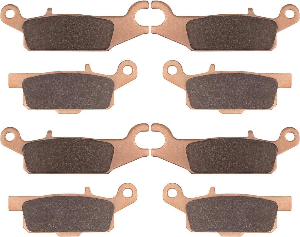Brake Pads for Yamaha Grizzly YFM550 550 2009-2014 YFM700 700 2008-2016 700 Grizzly YFM700 LTD 2016-2019 4 set Front Rear Severe Duty Replacement Brake Pads Pack of 2 D567