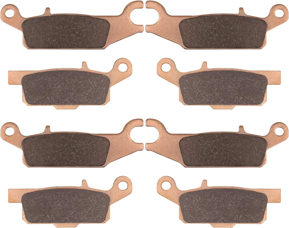 Brake Pads for Yamaha Grizzly YFM550 550 2009-2014 YFM700 700 2008-2016 700 Grizzly YFM700 LTD 2016-2019 4 set Front Rear Severe Duty Replacement Brake Pads Pack of 2 D567