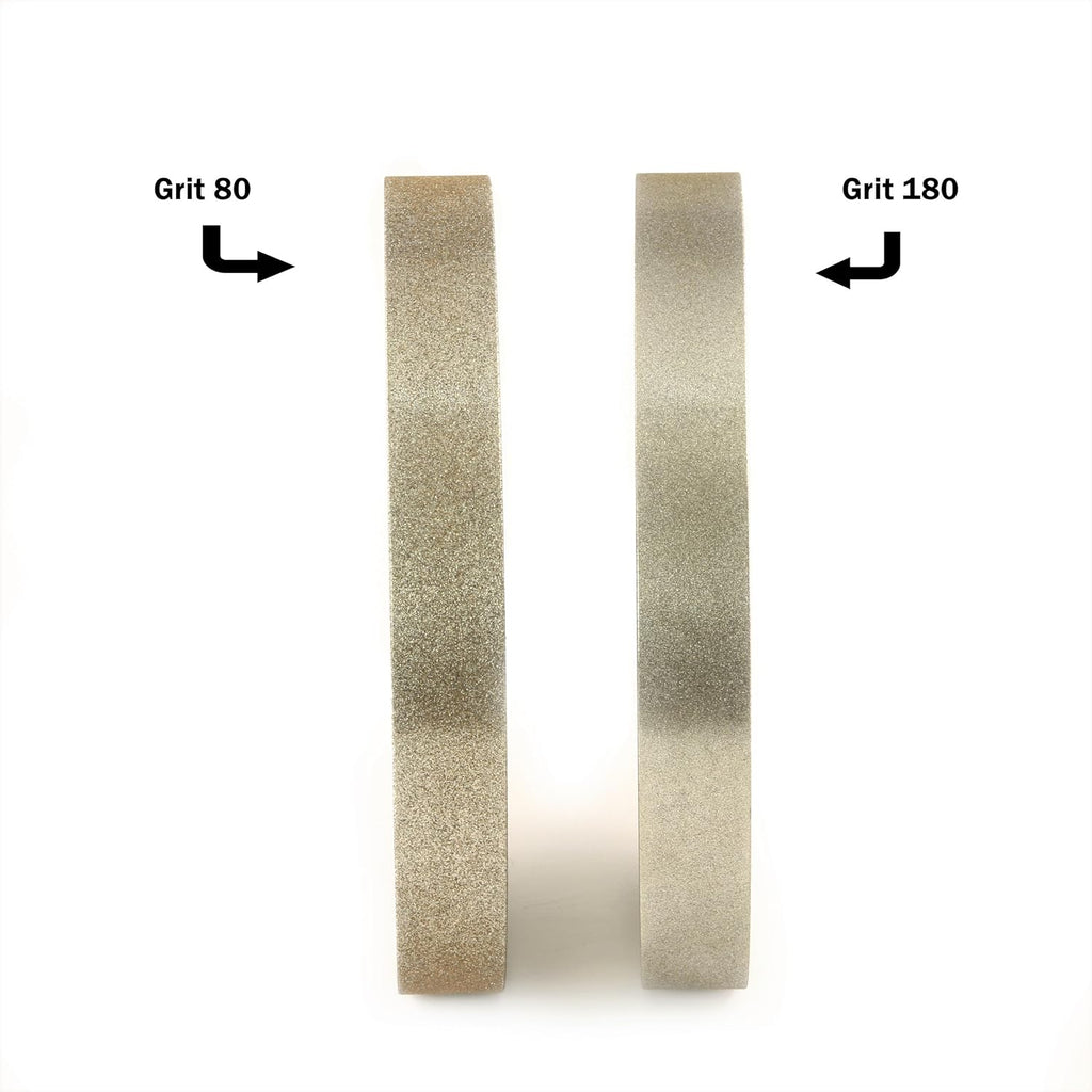8 CBN Grinding Wheel, 80 Grit, 1.5 Wide, 5/8 Bore C7826