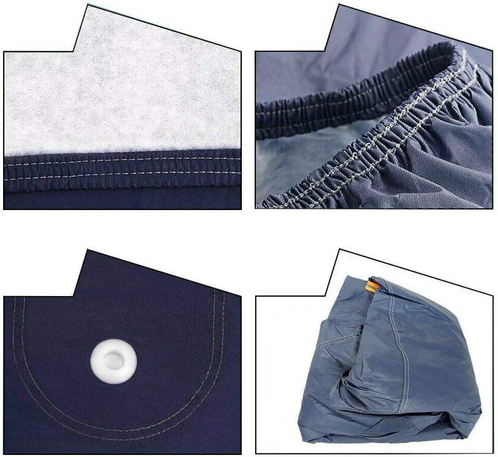 Blue Waterproof Car SUV Cover Pack of 2 U159018