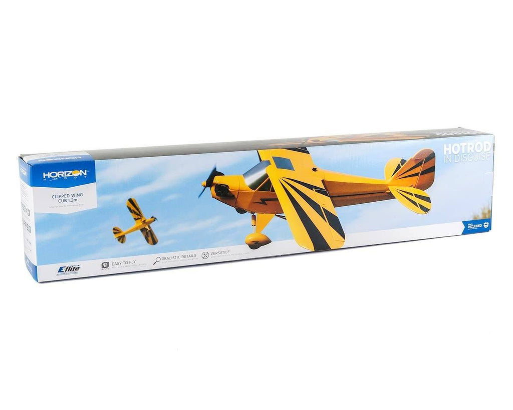 Clipped Wing Cub 1.2m BNF Basic O862