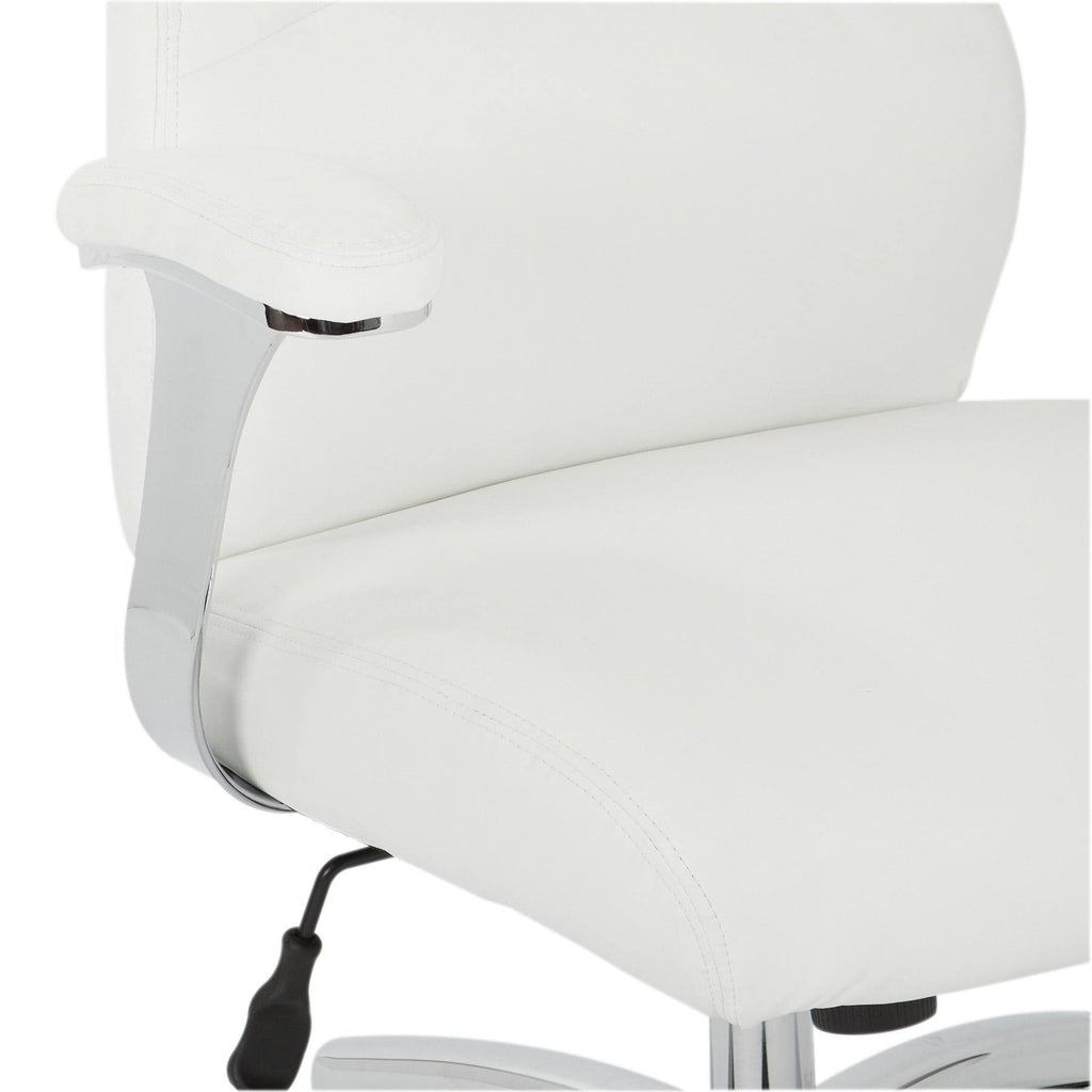 Charcoal High-Back Faux Leather Chair G334249