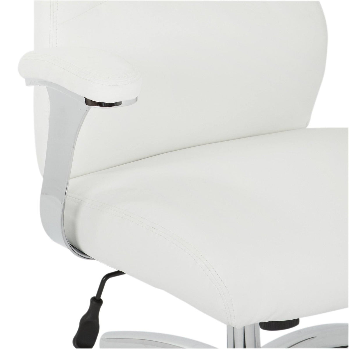Charcoal High-Back Faux Leather Chair G334249