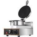 1000W Nonstick Stainless Steel Egg Roll Machine with Adjustable Temperature and Time Control, 10x13 inch, Black 110V H23736
