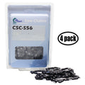 16" Semi Chisel Saw Chain, 3/8" Low Profile Pitch, 0.050" Gauge, 56 Drive Links, 4-Pack T80968