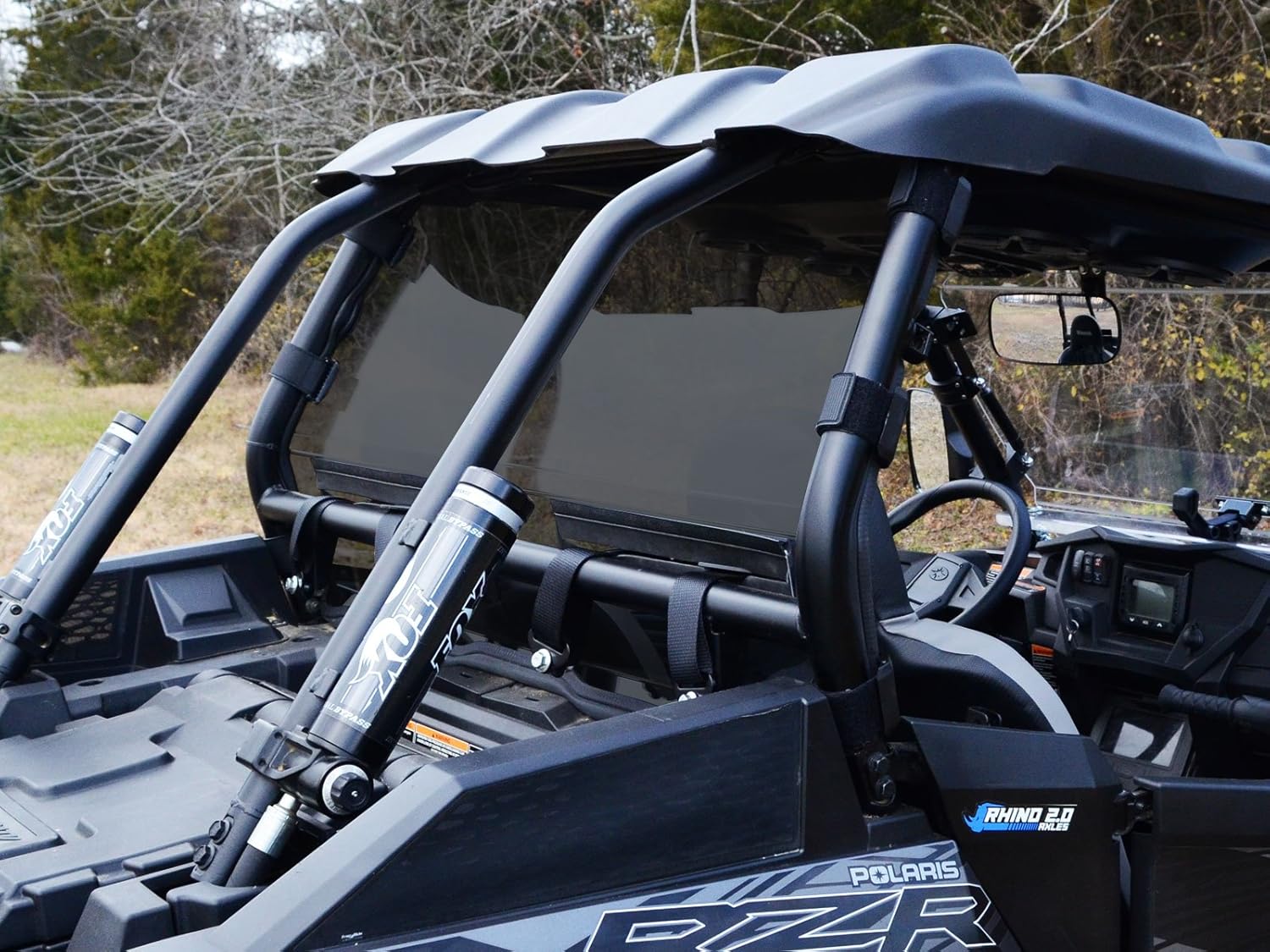 Dark Tint 1/4 Thick Polycarbonate Rear Windshield Y598