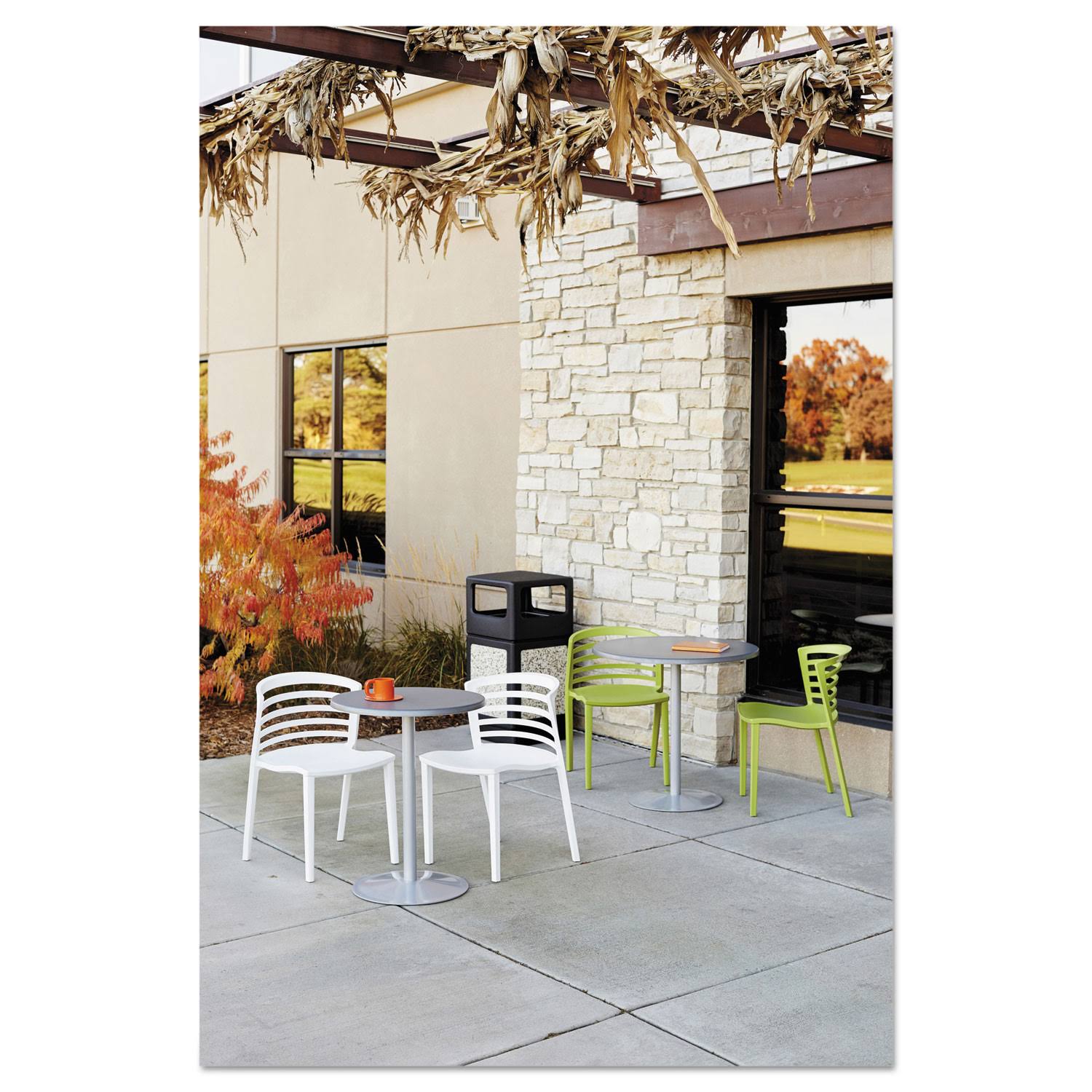 Anthracite Round Table Top Z276