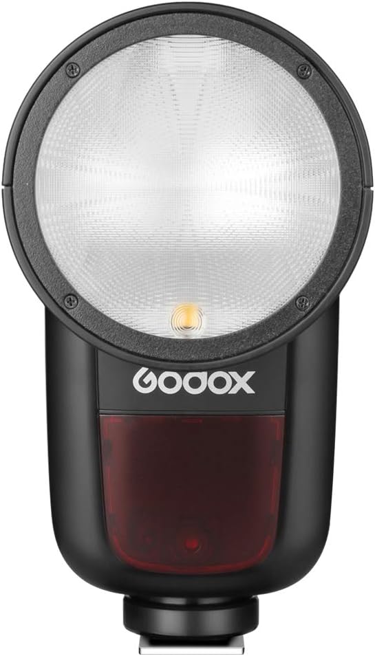 Round head Camera Speedlight with Li-ion battery D2817