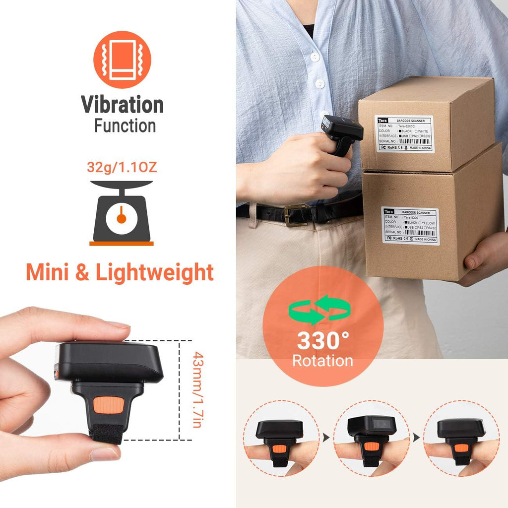 Wireless Bluetooth Barcode Scanner L235
