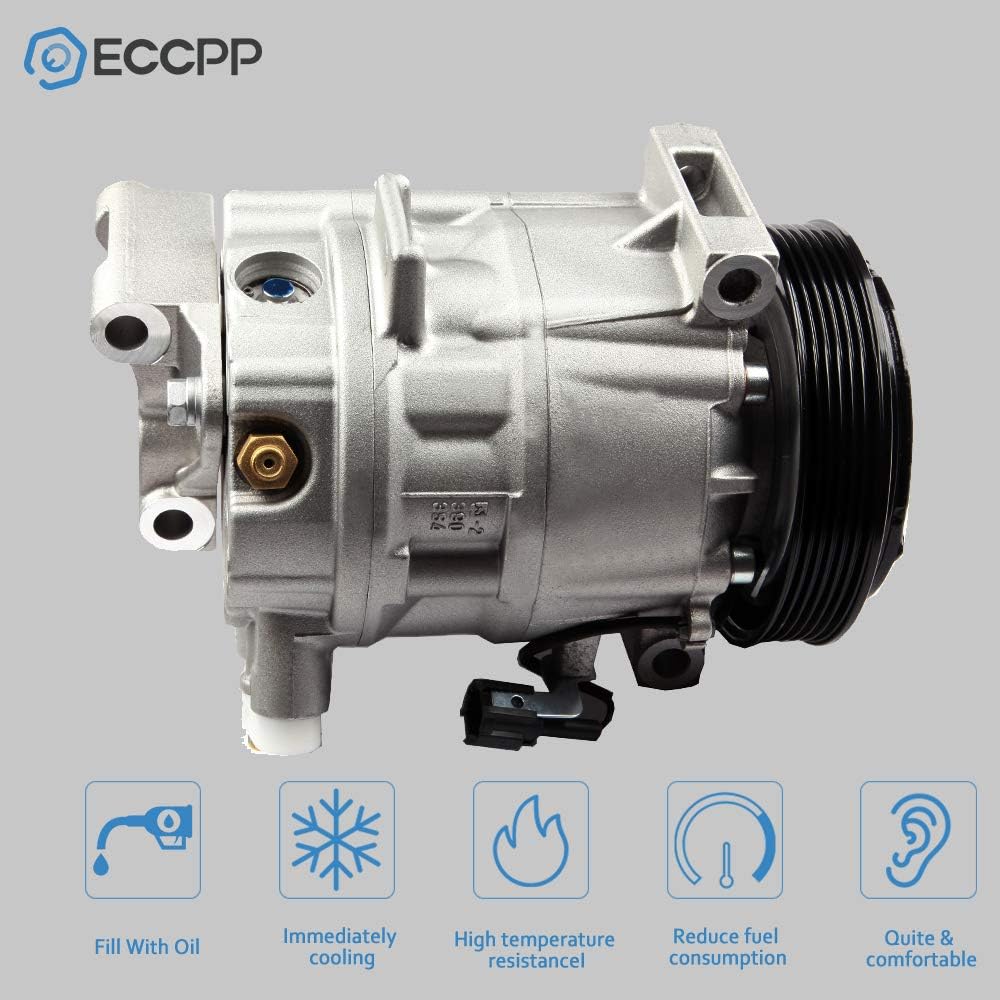 AC Compressor for 2002-2004 I35 3.5L 2002-2003 Maxima 3.5L E906