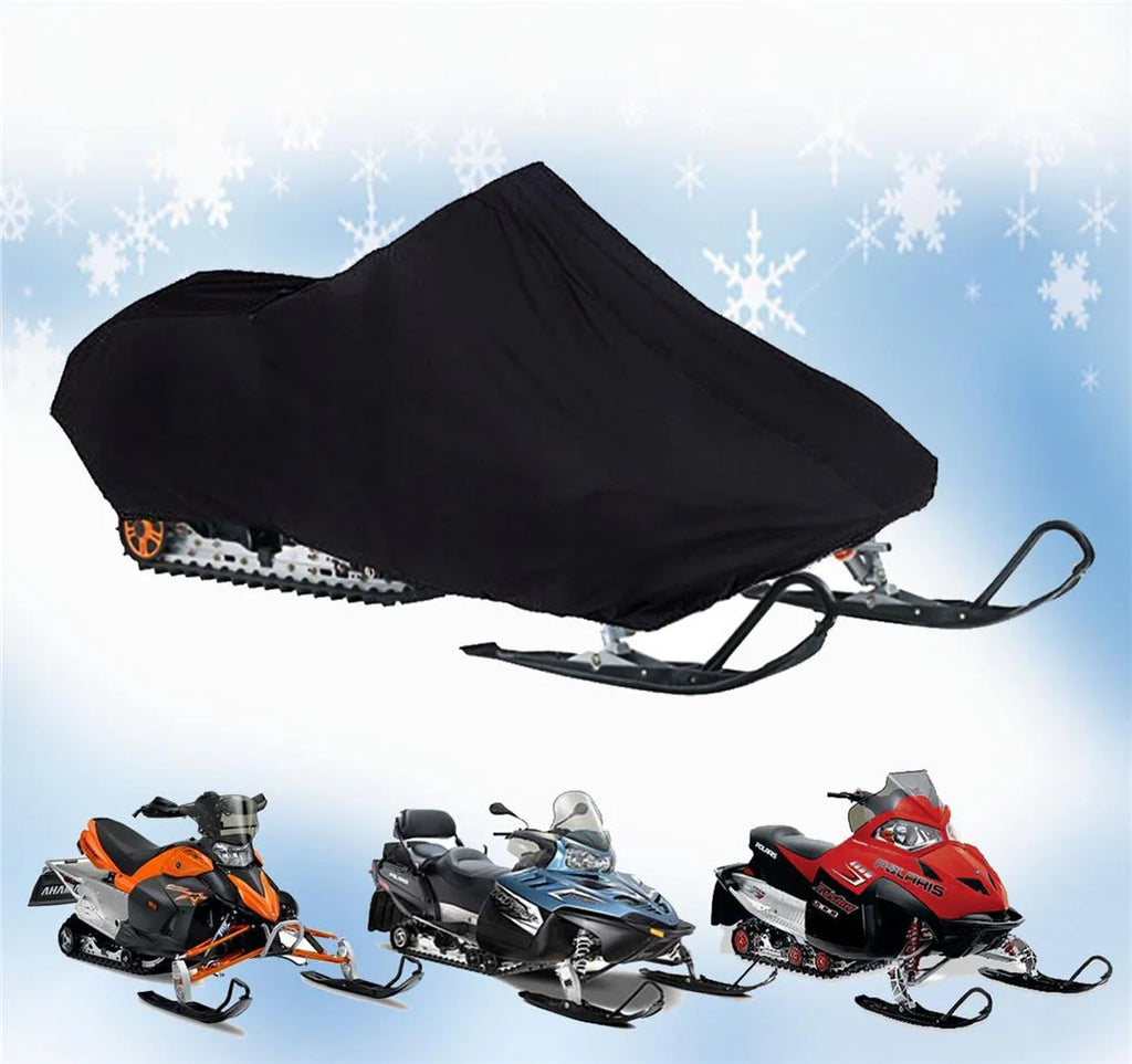 200 Denier All Black Snowmobile Cover O67960