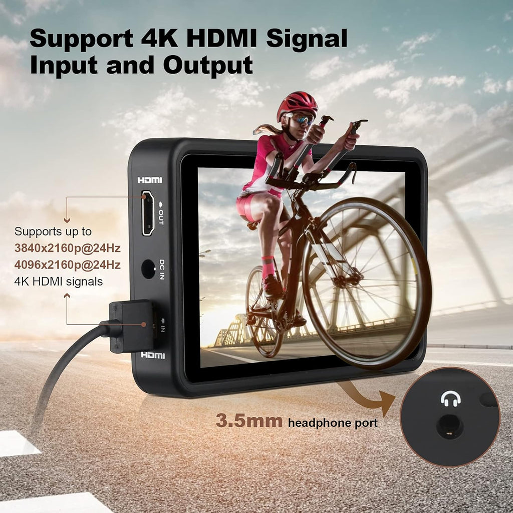 5.5 inch Touch Screen Camera Monitor with HDR Y7719