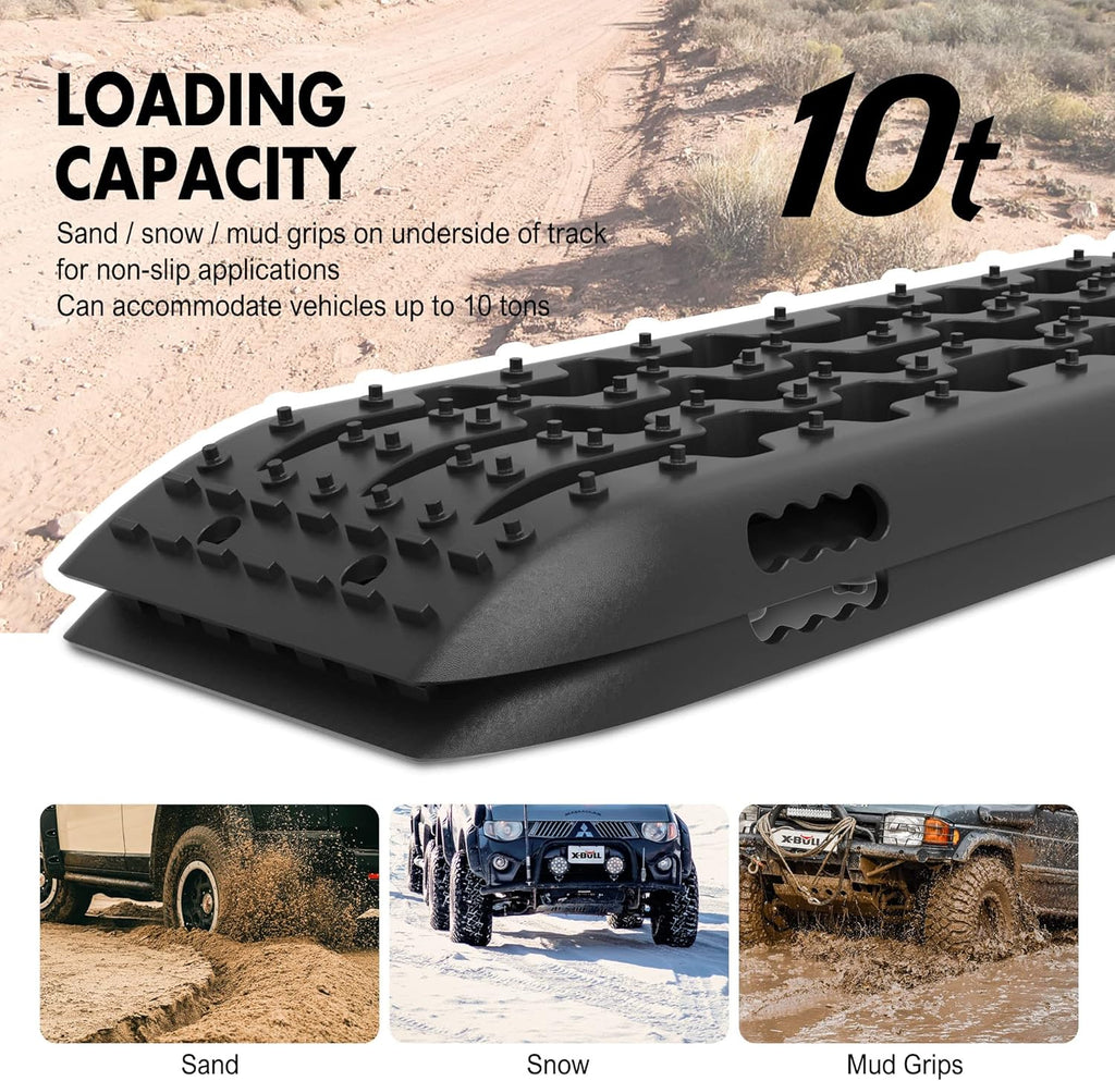 4 Pcs Off-Road Traction Mats O4009