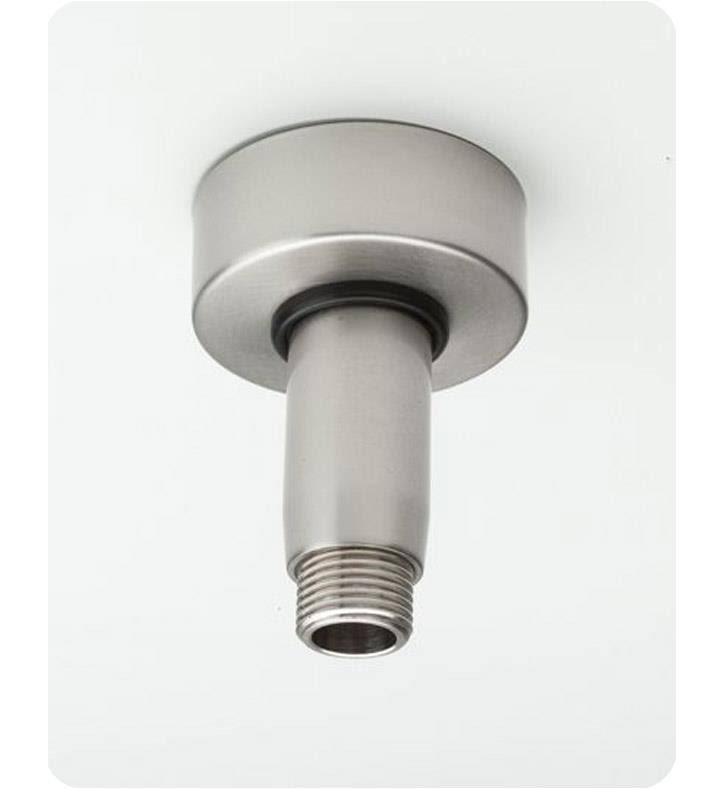 Satin Copper All Brass Vertical Drop Ceiling Showerarm & Escutcheon K7763