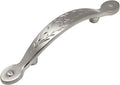 10 Pack Satin Nickel Cabinet Hardware Handle Pull, 3 Inch Hole Centers, 5-3/4 Overall Length N4312