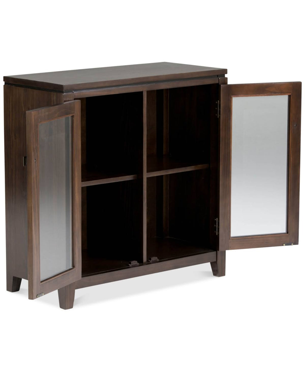 Coffee Brown Low Storage Cabinet T65524